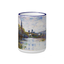 Vetheuil, The Small Arm of the Seine,  Claude Mone Mug