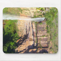 Véu de Noiva Waterfall Brazil mousepads
