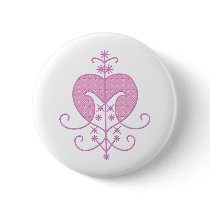 Veve for Erzulie Freda Buttons