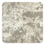 Vezelay, Cosne Square Sticker
