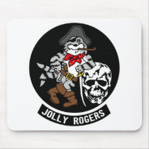 VF-103 Jolly Rogers Mousepad by peter_pan03 VF-103 Jolly Rogers Mousepad
