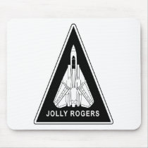 VF-103 Jolly Rogers Mousepad by peter_pan03 VF-103 Jolly Rogers Mousepad