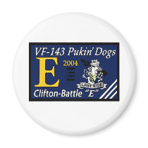vf-143 Pukin' Dogs 2004 Fridge Magnets
