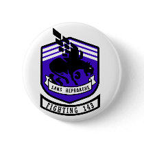 VF-143 Pukin' Dogs Pinback Button