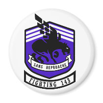 VF-143 Pukin' Dogs Fridge Magnets