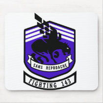 VF-143 Pukin' Dogs Mousepad by peter_pan03 VF-143 Pukin' Dogs Mousepad