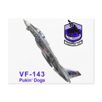 VF-143 Pukin' Dogs Postcards