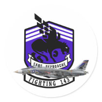 VF-143 Pukin' Dogs Stickers