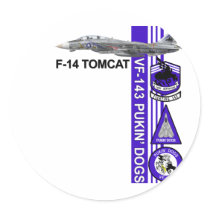 VF-143 Pukin' Dogs Stickers
