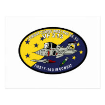 vf-213 Blacklions Postcards