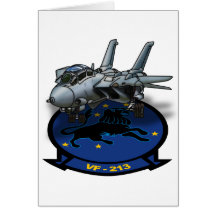 VF-213 Fighting Blacklions Card