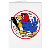 VF-884 Bitter Birds Greeting Cards
