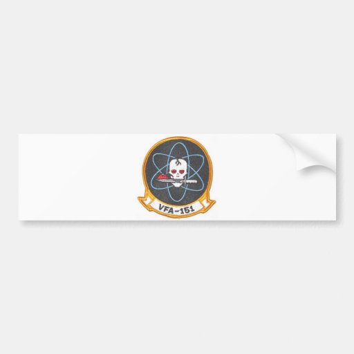 vfa-151 squadron patch bumper sticker