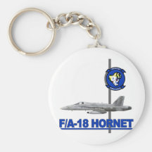 VFA-83 Rampagers con el avispón F-18 Llavero Personalizado
