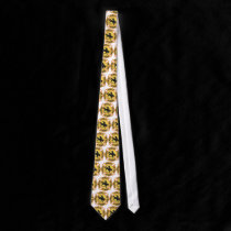 VFD Tie/White by SybilleVFD VFD Tie/White