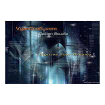 VgarCraft.com Design Studio - Official Poster posters