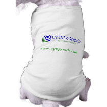 VGN Goods Dog Shirt pet clothing by VeganBeing VGN Goods Dog Shirt pet clothing
