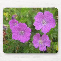 vhvfhg, Bloody Cranesbill flowers (County Clare) mousepads