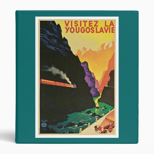 Viaje Advertisemen del vintage de Yougoslavie del 