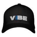 VIBE (black) baseball cap embroidered hats