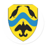 viborg, Denmark Round Stickers