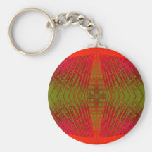 Vibrant Change - Urban Futurism - CricketDiane Keychain