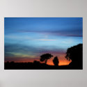 Vibrant Colorful Sunset Fine Art Photography Print print