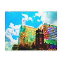 vibrant downtown postcards by stanthos vibrant downtown postcards