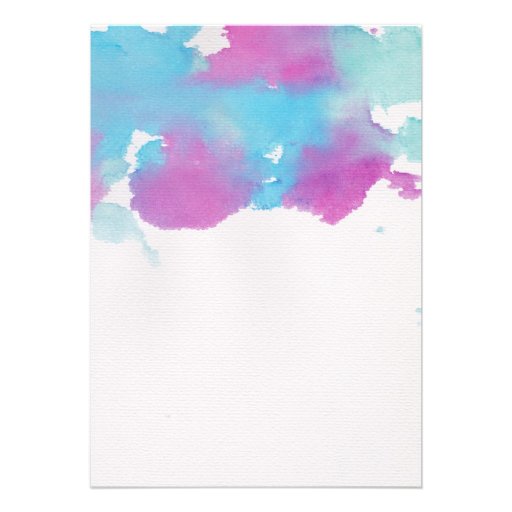 Vibrant Dreams Wedding Invitation