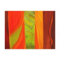 Vibrant Fall Silk postcards by Regella Vibrant Fall Silk postcards