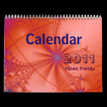 Vibrant Fractals 2011 Calendar