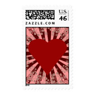 Vibrant Heart Stamp stamp