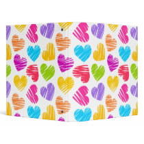 Vibrant hearts Binder
