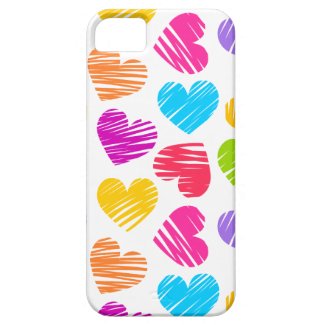 Vibrant hearts iPhone 5 Case iPhone 5 Cover