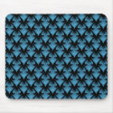 Vibrant Light Blue Metropolitan Glam Mousepad