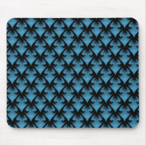 Vibrant Light Blue Metropolitan Glam Mousepad