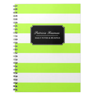 Lime Green Notebooks &amp; Journals | Zazzle