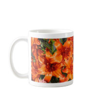 Vibrant Orange Tiger Lilies mugs by charlesblack7 Vibrant Orange Tiger Lilies mugs