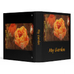 Vibrant orange tulip binder