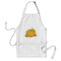 Vibrant Painted Pumpkins aprons