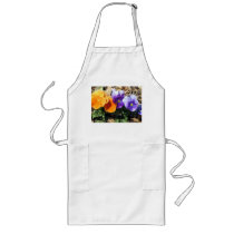 Vibrant Pansies aprons by charlesblack7 Vibrant Pansies aprons