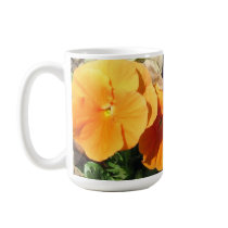 Vibrant Pansies mugs by charlesblack7 Vibrant Pansies mugs