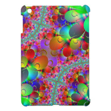 Vibrant Peacocks Tails iPad Mini Cover