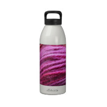 Vibrant Pink Yarn Reusable Water Bottles