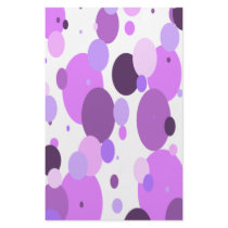 Vibrant Purple Blob Mob Stationery