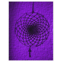 'Vibrant Purple Storm' Custom Flyer