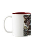 Vibrant Red Shell Washed Up by the Tide, Breath... Coffee Mugs