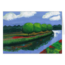 "Vibrant Serenity" Card from Canvas Justice