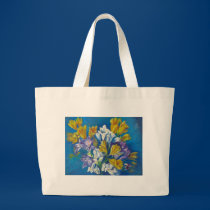 Vibrant Spring Freesia Posy Classic Tote bag