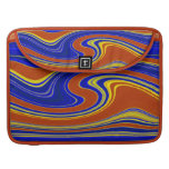 Vibrant Swirling Agate Striped MacBook Pro Sleeve